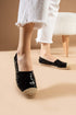 Women's Black Flat Shoes